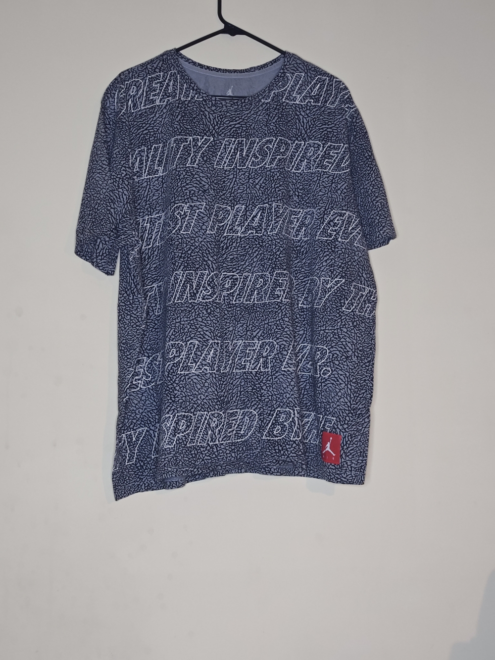 Men's Elephant Print Graphic Short-Sleeve Shirt - Jordan 3XL